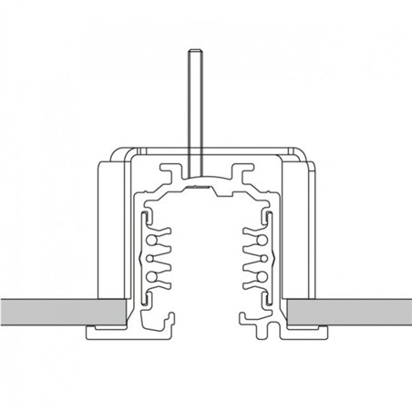 Delta Light TRACK 3F DIM IN - INSIDE CLIP