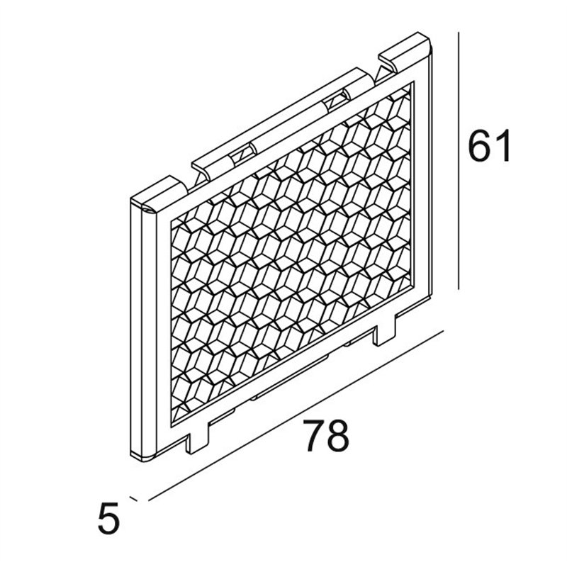 Delta Light FRAGMA S HONEYCOMB