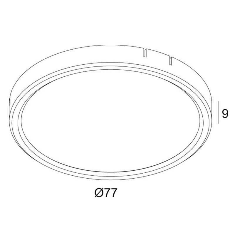 Delta Light ENTERO L GLASS SBL