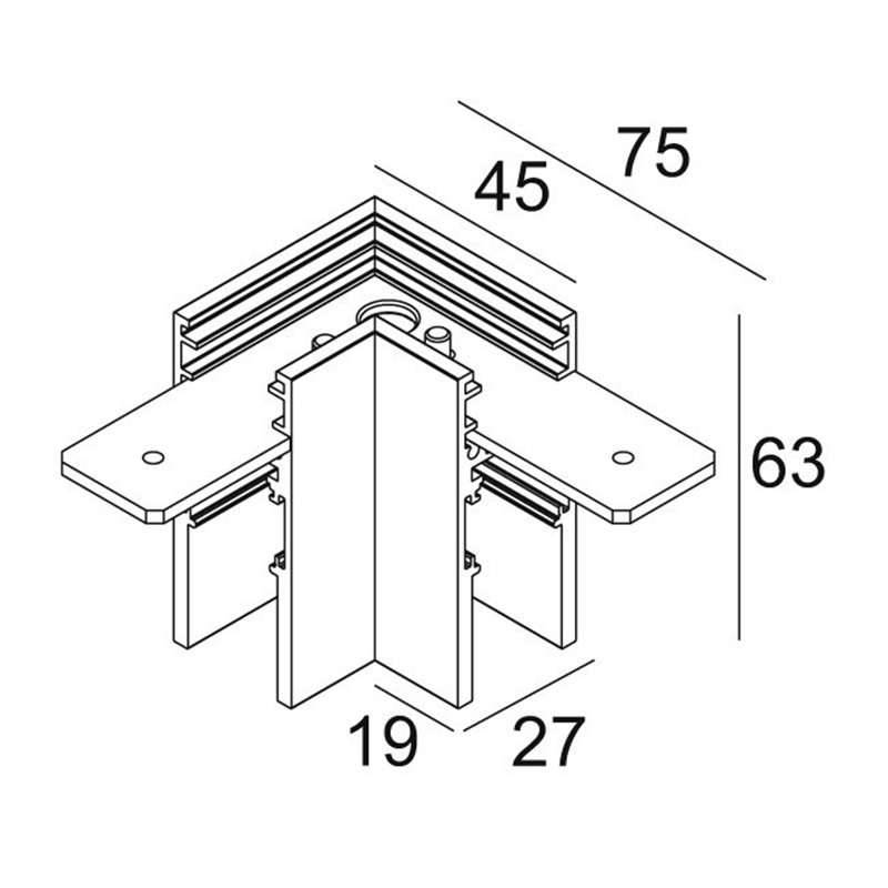 Delta Light Slm26H - Corner Set 90°