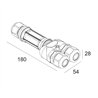Delta Light IP68 Y-CONNECTOR 5P