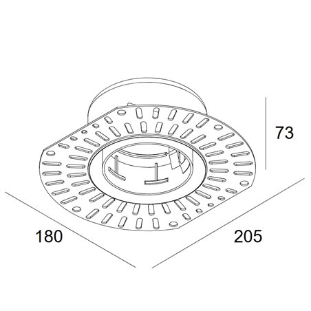Delta Light Mounting Kit No Air 101