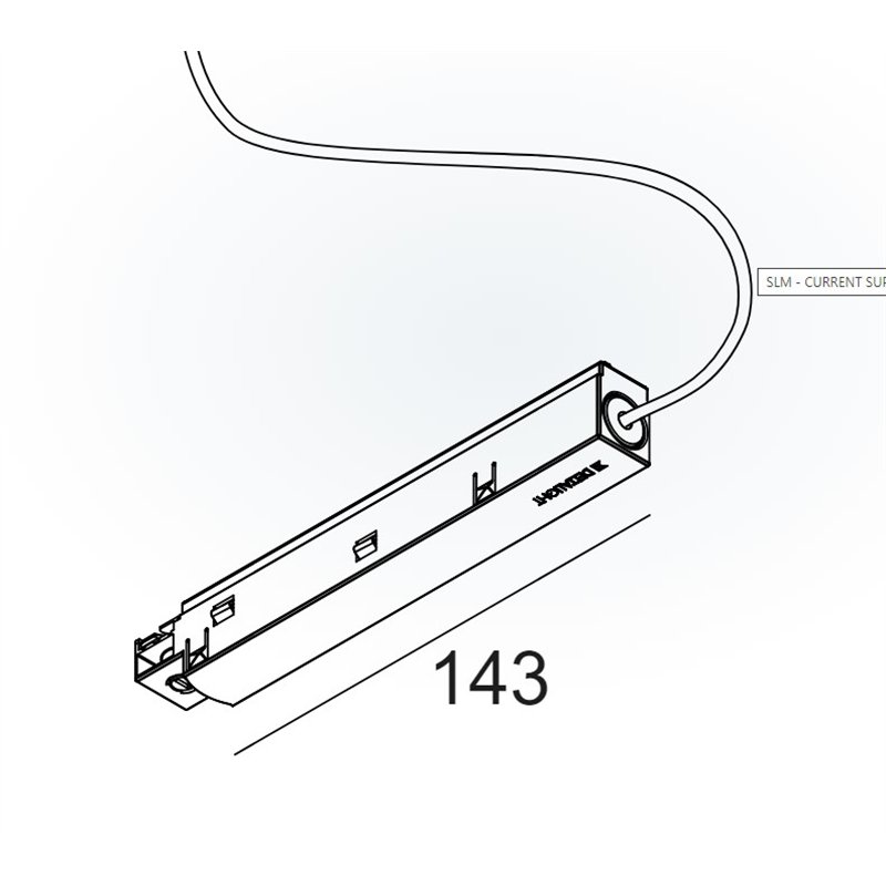 Delta Light SLM - CURRENT SUPPLY SET 4 x 0,75mm² 1,6m MDL UP