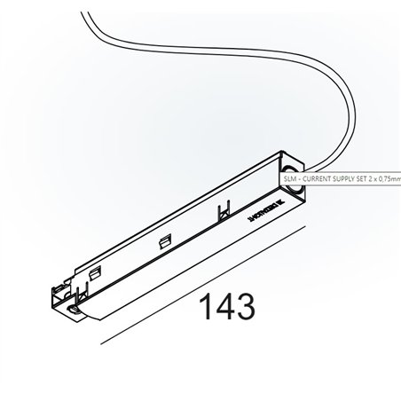 Delta Light Slm - Current Supply Set 6 X 0,75Mm² 1,6M Dim5 Up
