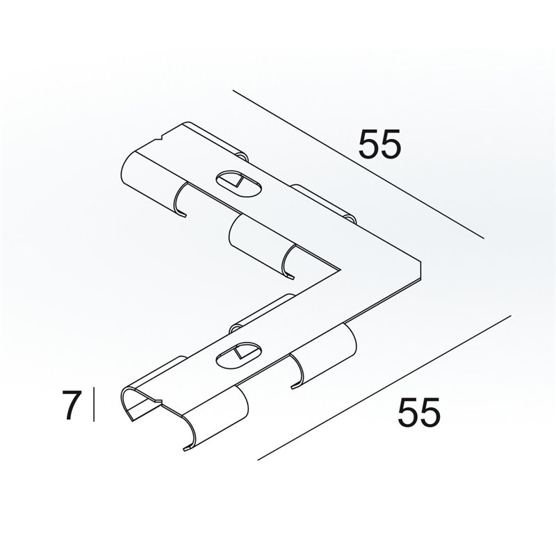 Delta Light FTL35 - CORNER 90°