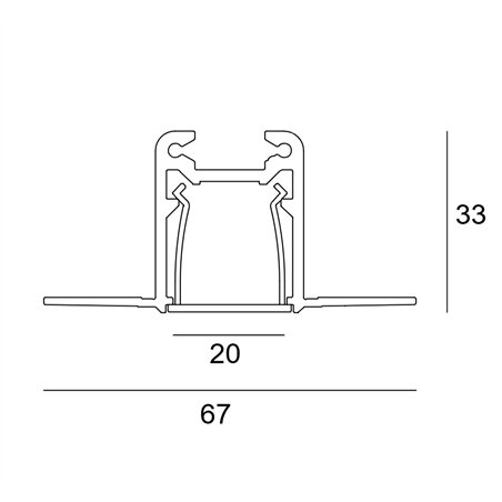 Delta Light FTL35 F HE TR - PROFILE