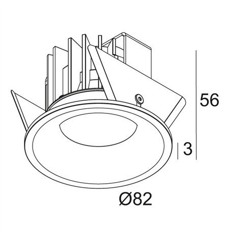 Delta Light REO X S2 Recessed spot
