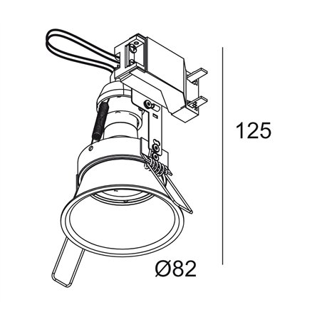 Delta Light DEEP RINGO Hi S1 Recessed spot