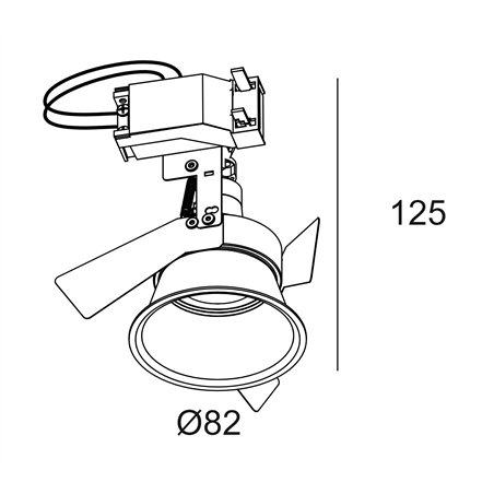 Delta Light DEEP RINGO Hi S2 Recessed spot