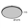 Delta Light SUPERNOVA LINE TRIMLESS 125 TW DIM5 Recessed spot