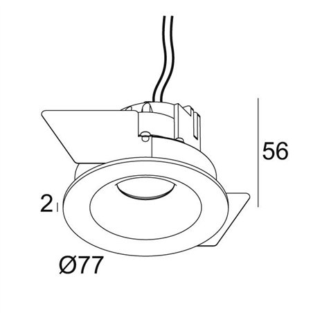 Delta Light MINI REO II Recessed spot