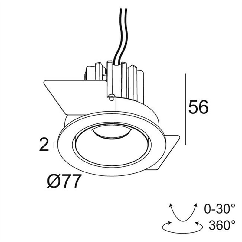 Delta Light MINI REO II OK Einbaustrahler