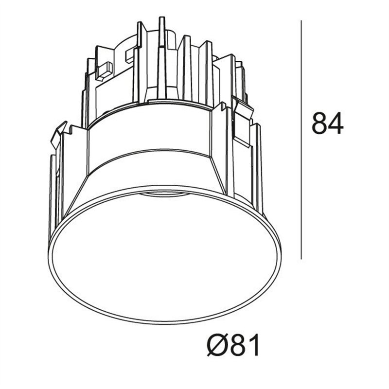 Delta Light DEEP RINGO TRIMLESS LED IP Einbaustrahler