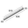 Delta Light DOT.COM L WALLWASH 08 ST HO Einbaustrahler