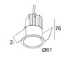 Delta Light MINI DEEP RINGO II Einbaustrahler