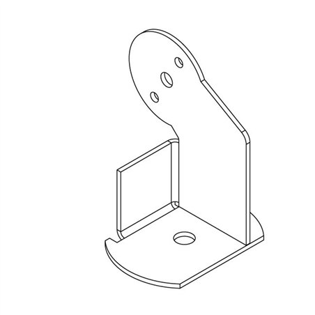 Delta Light Floor Bracket Set