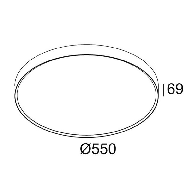 Delta Light MULTINOVA 55 TW PRISM DIM5 / / Deckenlampe