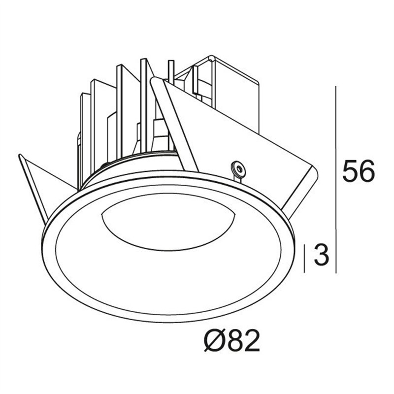 Delta Light REO X-65 S2 Einbauspot
