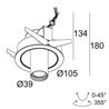 Delta Light SPY 39 ST Einbaustrahler