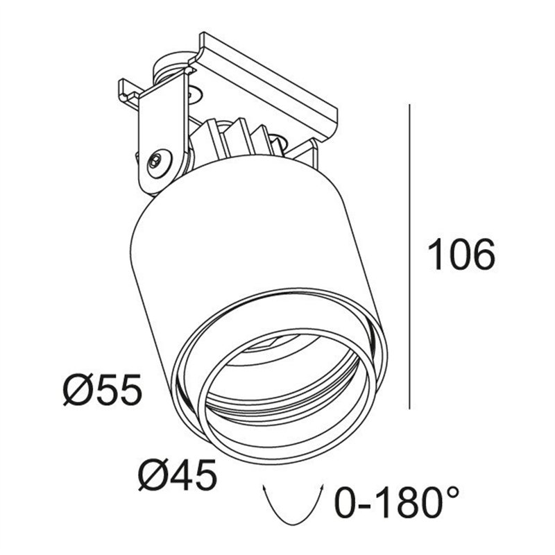 Delta Light PUT LED MAGNETIC Einbaustrahler