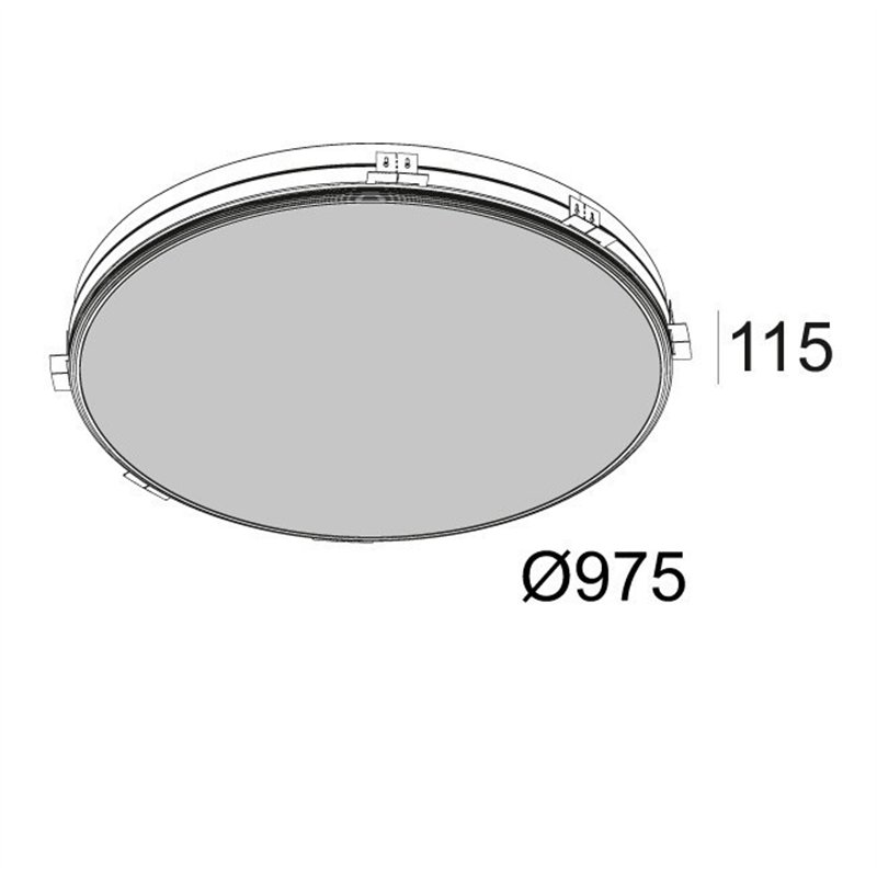 Delta Light SUPERNOVA LINE TRIMLESS 95 TW WD Einbaustrahler