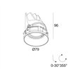 Delta Light ENTERO RD-S TRIMLESS TW Einbaustrahler