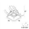 Delta Light ENTERO SQ-S TRIMLESS Einbaustrahler