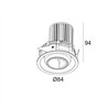 Delta Light ENTERO RD-S WALLWASH Einbaustrahler