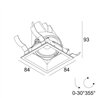 Delta Light ENTERO SQ-S TW Built in spot