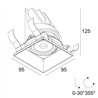 Delta Light ENTERO SQ-M TRIMLESS Built in spot