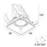 Delta Light ENTERO SQ-M TRIMLESS SOFT Built in spot