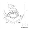 Delta Light ENTERO SQ-M SOFT Built in spot