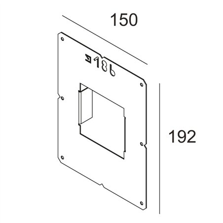 Delta Light PLASTERKIT 186