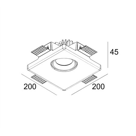 Delta Light Gyn 1 recessed spot