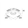 Delta Light Gyn 1 recessed spot