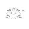 Delta Light Gyn 1 Soft recessed spot