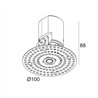 Delta Light NIME II TRIMLESS Recessed spot