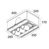 Delta Light Splitbox 3 Spy Focus Lp recessed spot