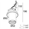 Delta Light SPY 52 TRIMLESS SOFT Einbauspot