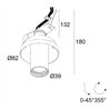 Delta Light Spy 39 Trimless Soft recessed spot