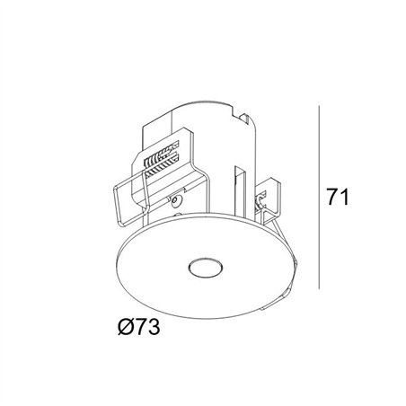 Delta Light NIME II WALLWASH Recessed spot