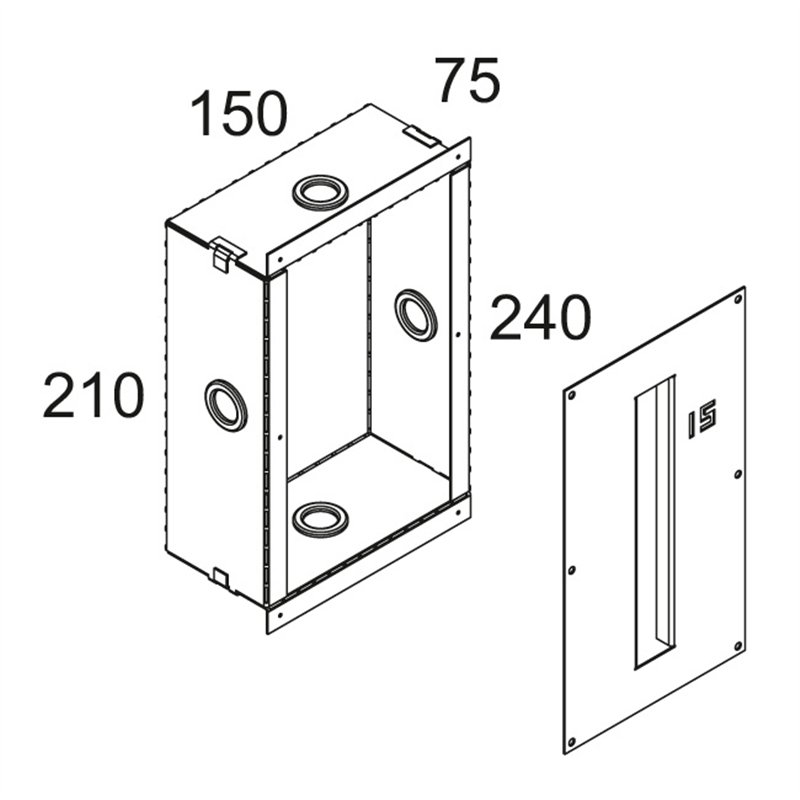 Delta Light CONCRETE BOX 145
