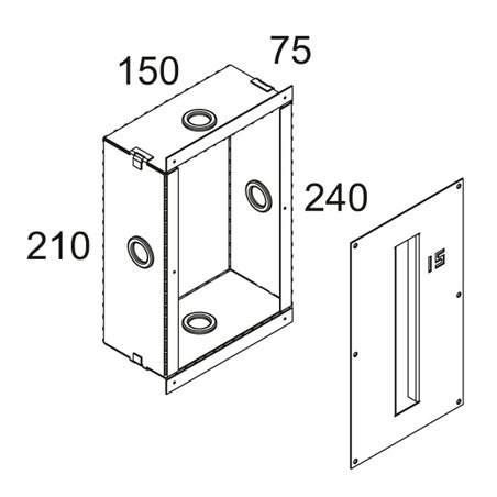 Delta Light CONCRETE BOX 145