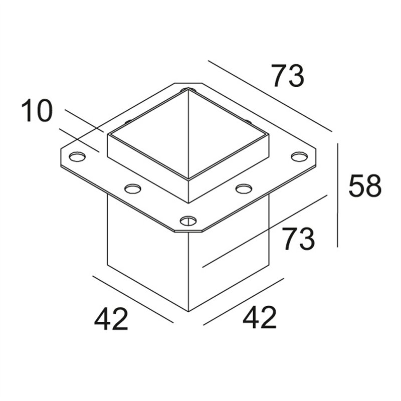 Delta Light CONCRETE BOX 151