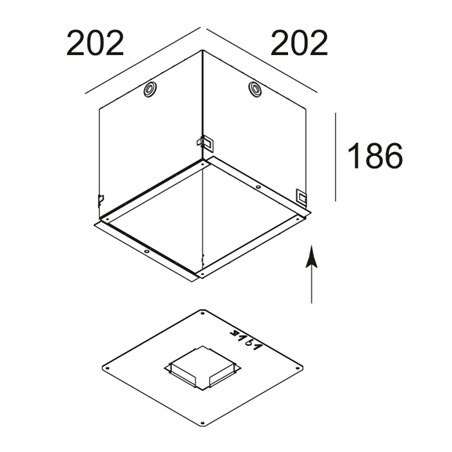 Delta Light CONCRETE BOX 161