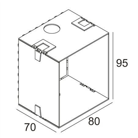 Delta Light CONCRETE BOX 187