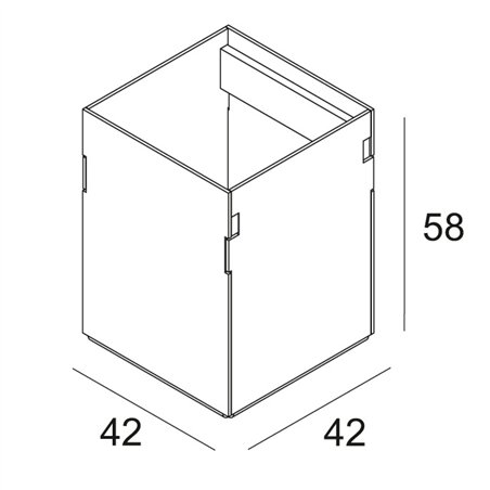 Delta Light CONCRETE BOX TR 152