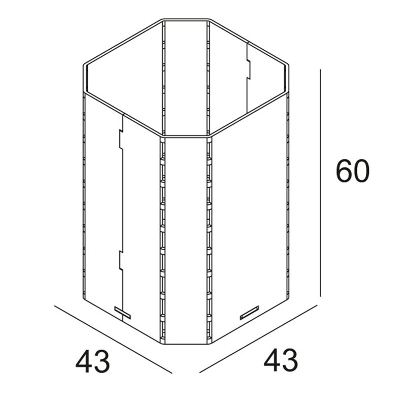 Delta Light CONCRETE BOX TR 154