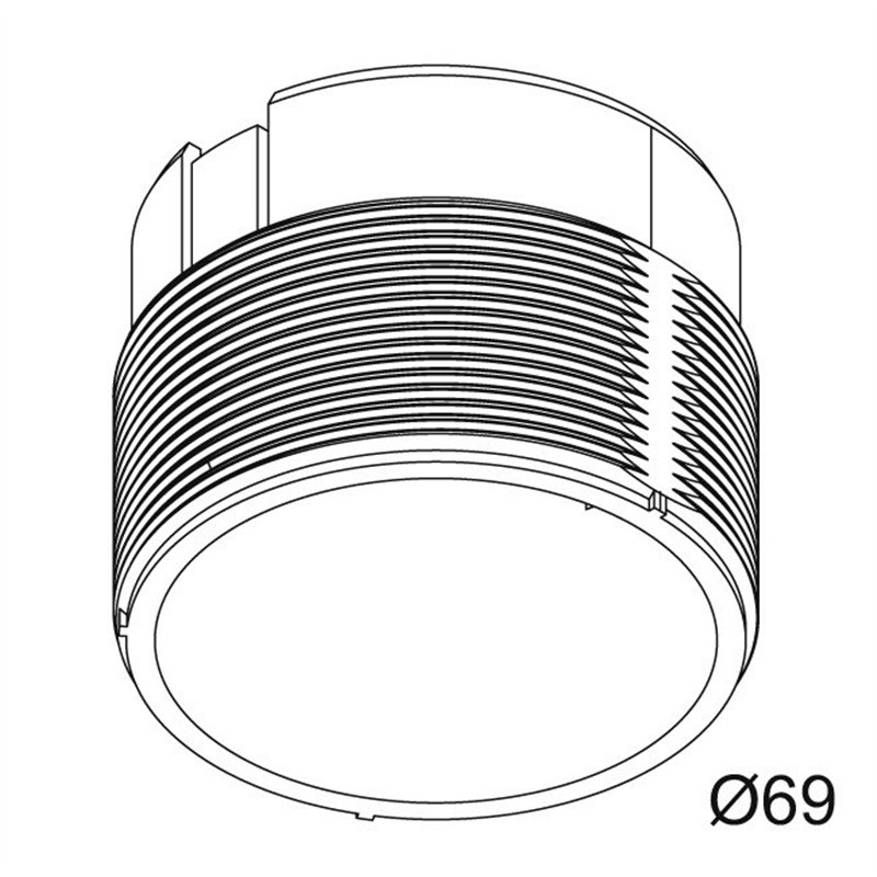 Delta Light MOUNTING KIT R60 TRIMLESS WSC