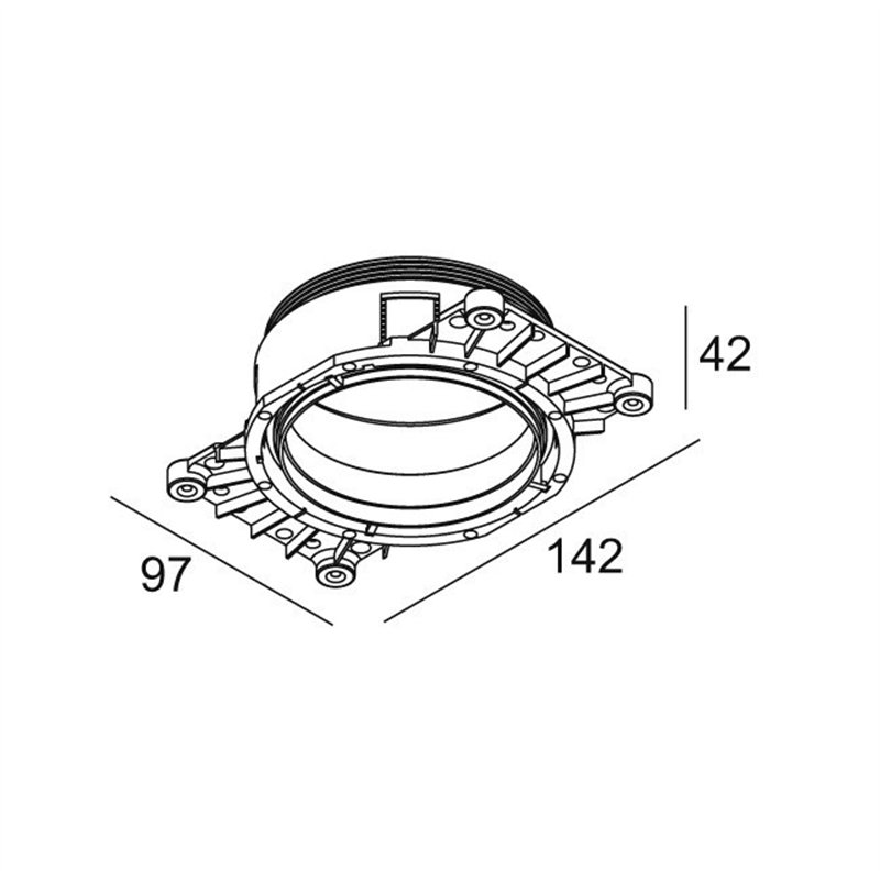 Delta Light MOUNTING KIT ENTERO RD-S O.F.A.
